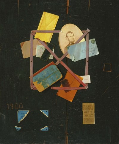 Alte Zeit Kartenhalter von John Frederick Peto